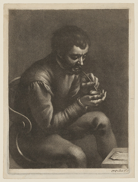 Wallerant Vaillant, Draughtsman with an Ink-Pot and a Pen