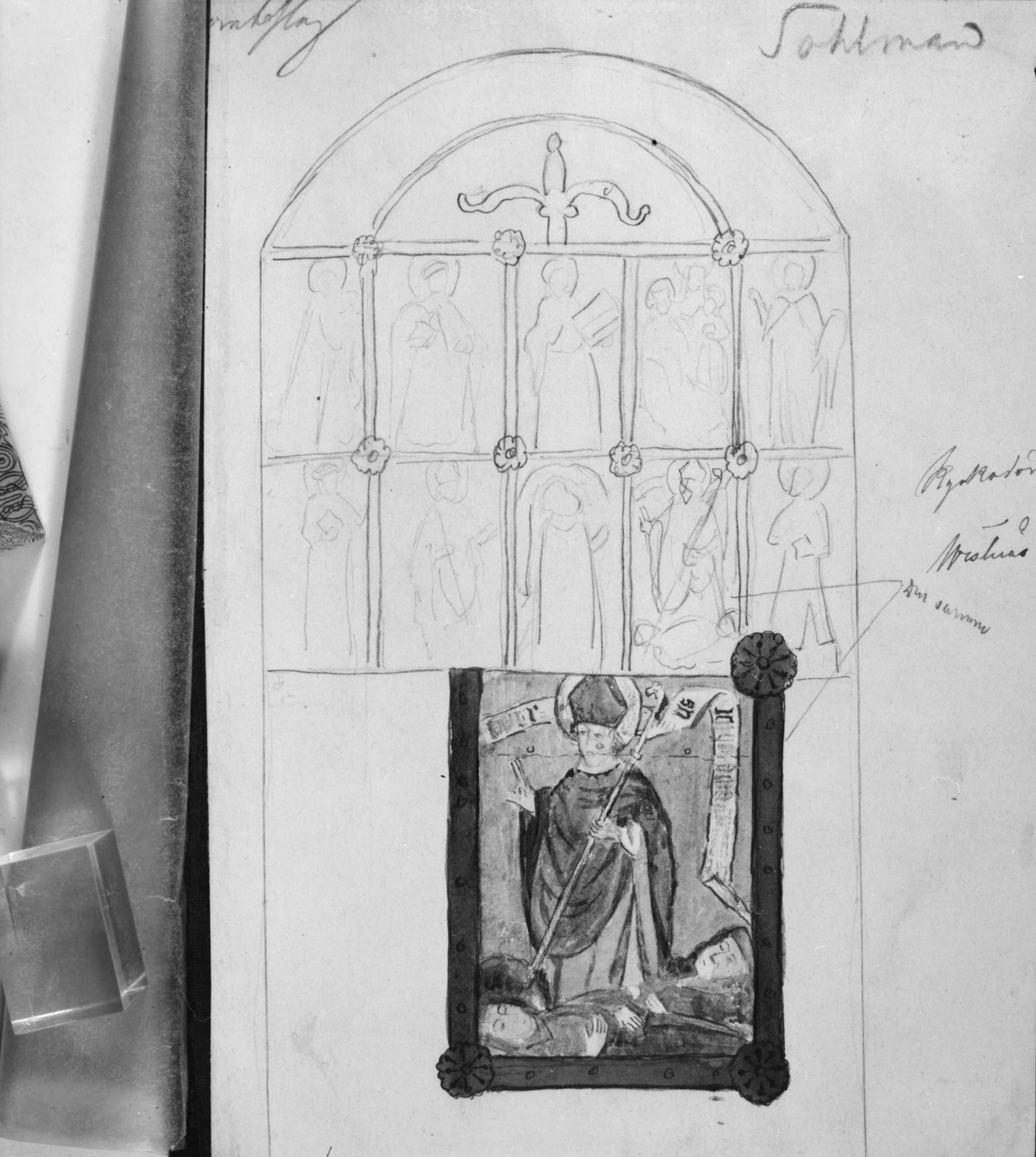 Nils Lagergren, Västerås Domkyrka