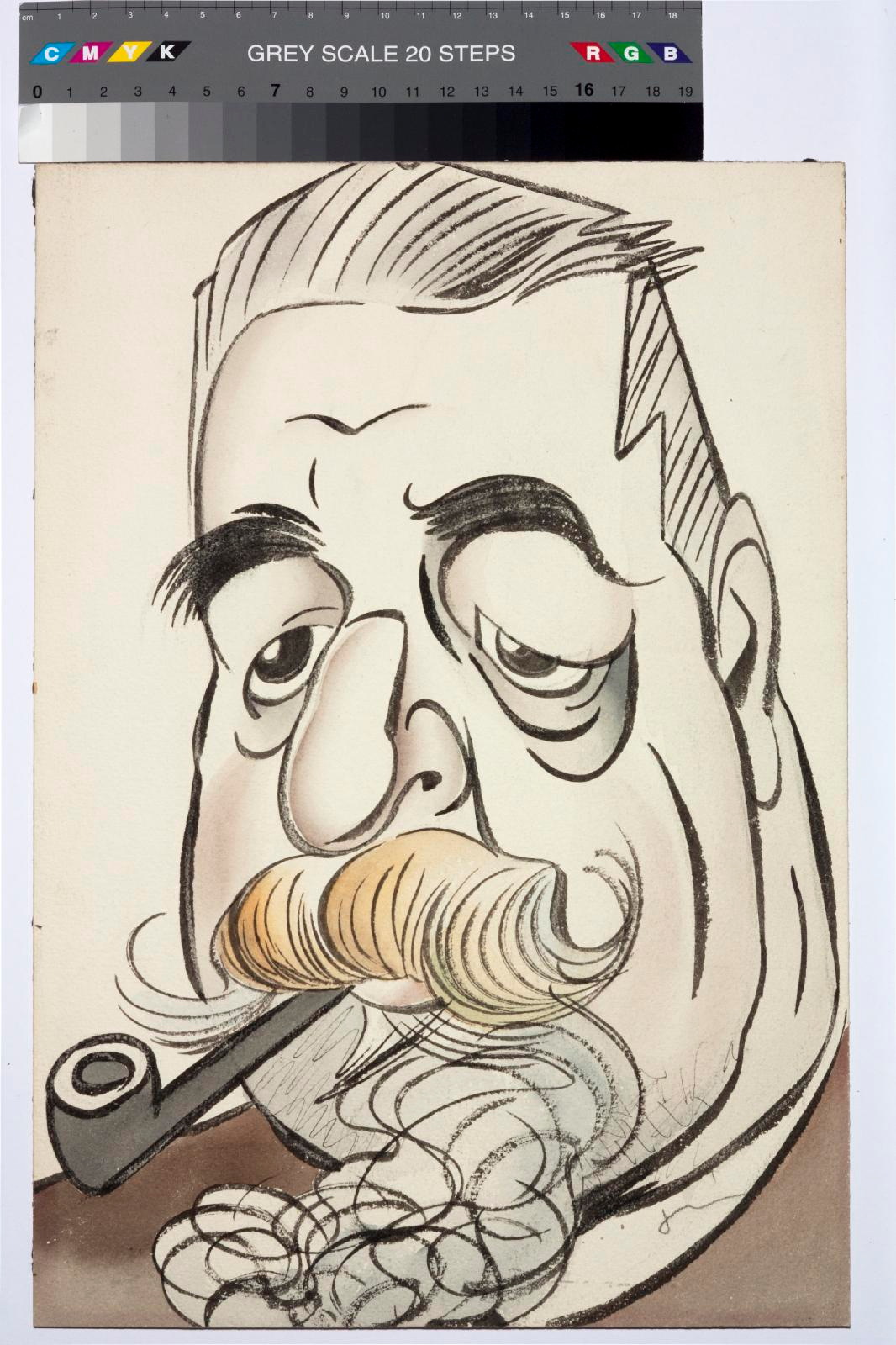 Stefan (autor) Strobl, A. Paldrocki portree-šarž