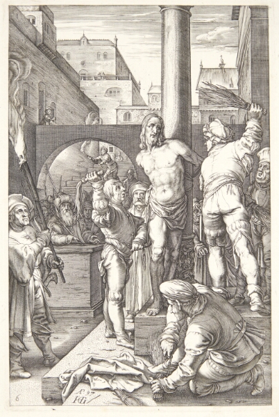 Hendrick Goltzius, Hudflettelsen
