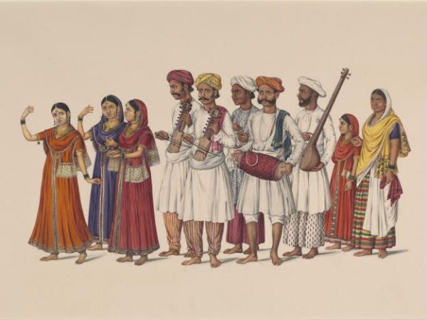 Unknown, Nautch Party