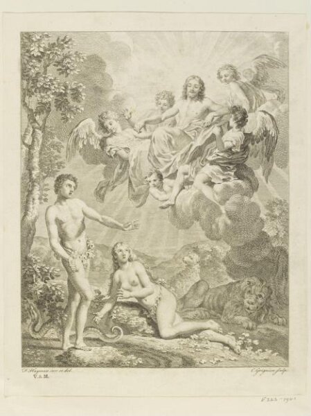 Francis Hayman, The Sentence of Adam and Eve