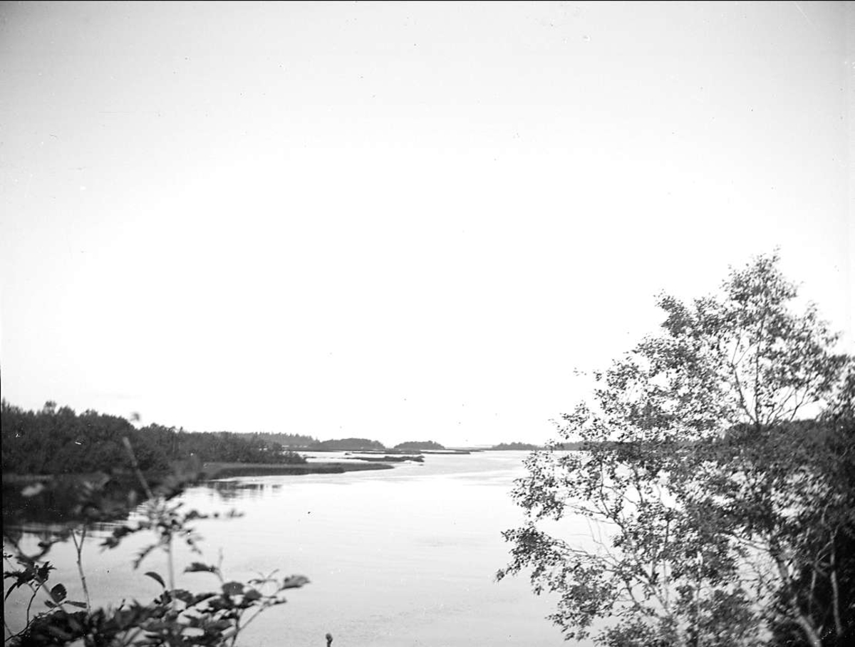 August Fredrik Schagerström, The Dalälven at Åmina, Älvkarleby parish, Uppland 1916