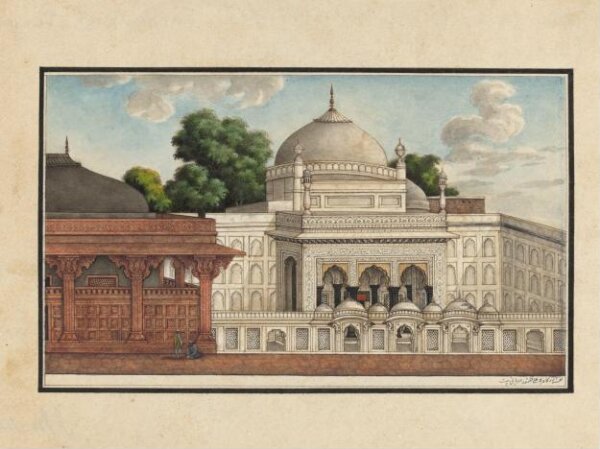Unknown, Sixty drawings of Mughal monuments and architectural details.