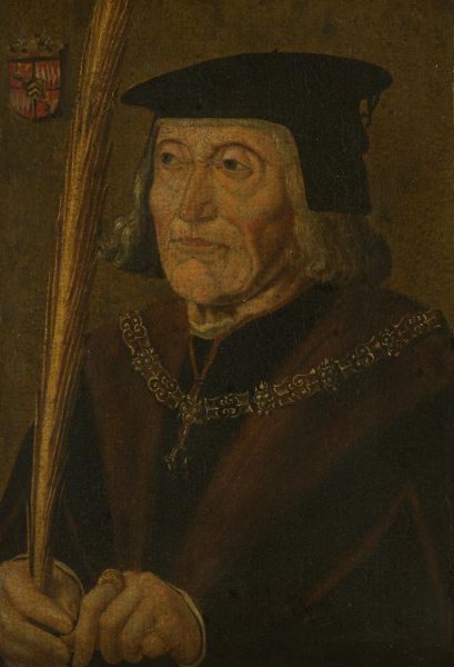 anonymous, Portrait of Jan van Egmond (1438-1516), Count of Egmond