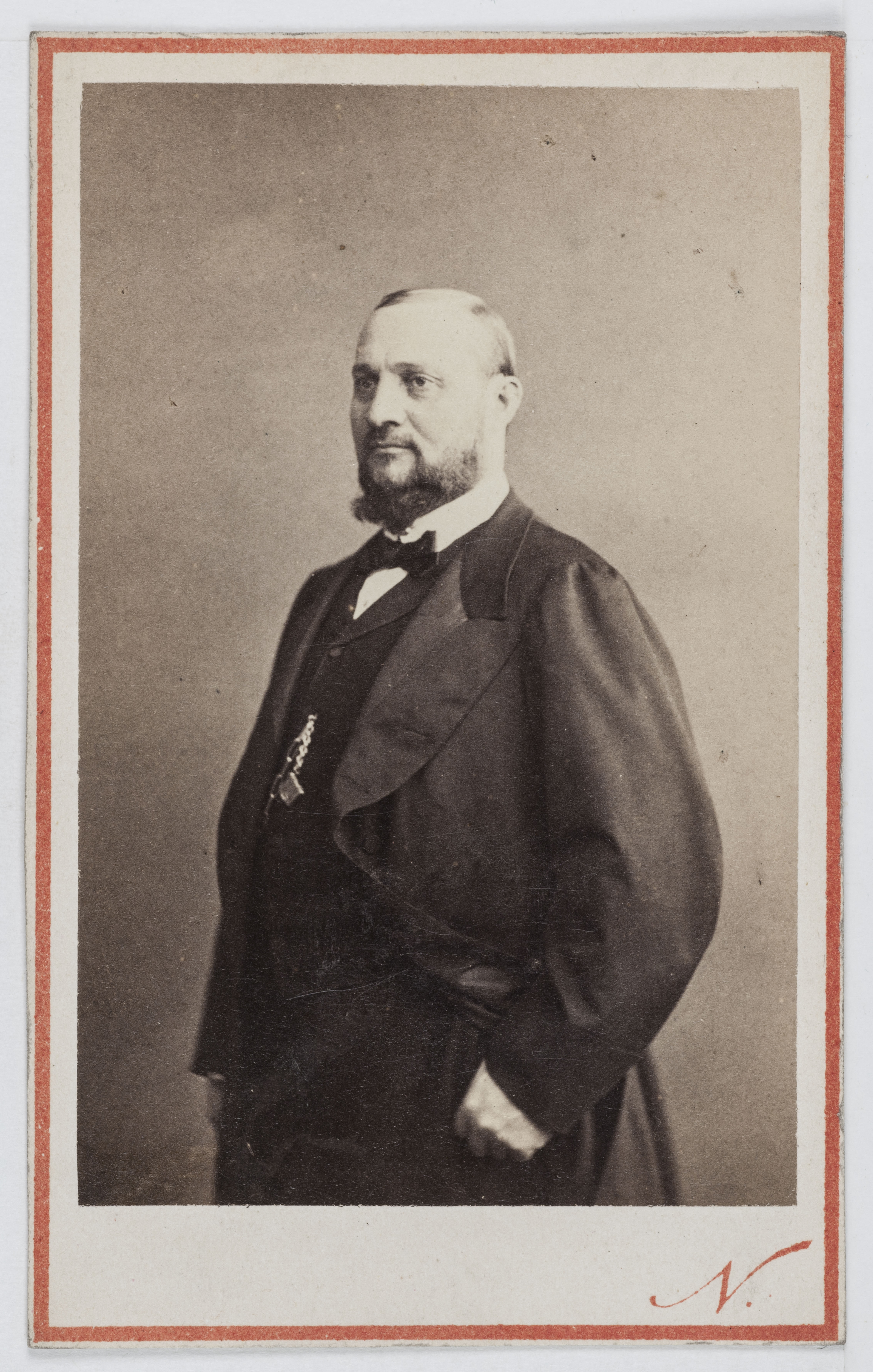 Atelier Nadar, Portrait d'Enrico Tamberlick (1820-1889), ténor au Théâtre des Italiens entre 1858 et 1877.