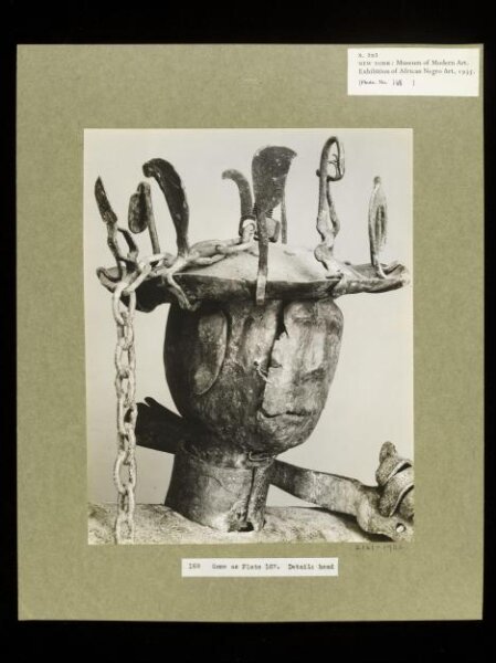 Walker Evans, Detail of a Figure, so-called God of War
