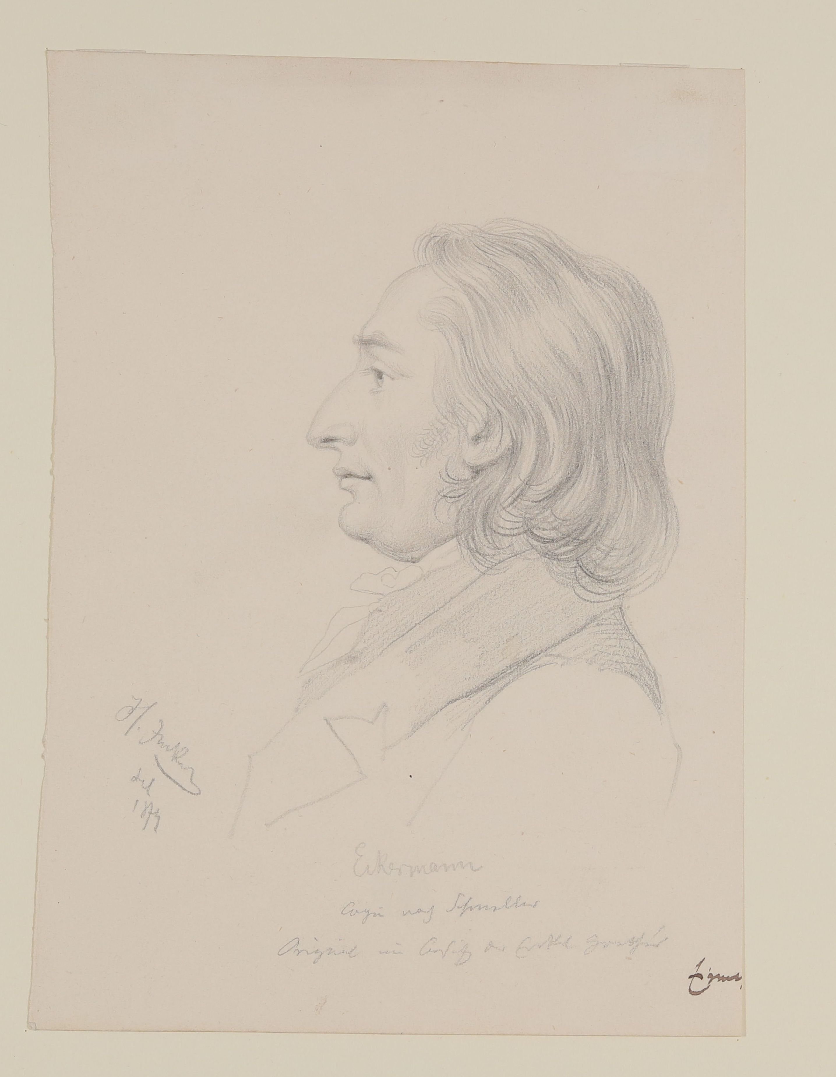 Hermann Junker, Johann Peter Eckermann