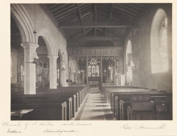 Scamell, George (Mr), National Photographic Record and Survey