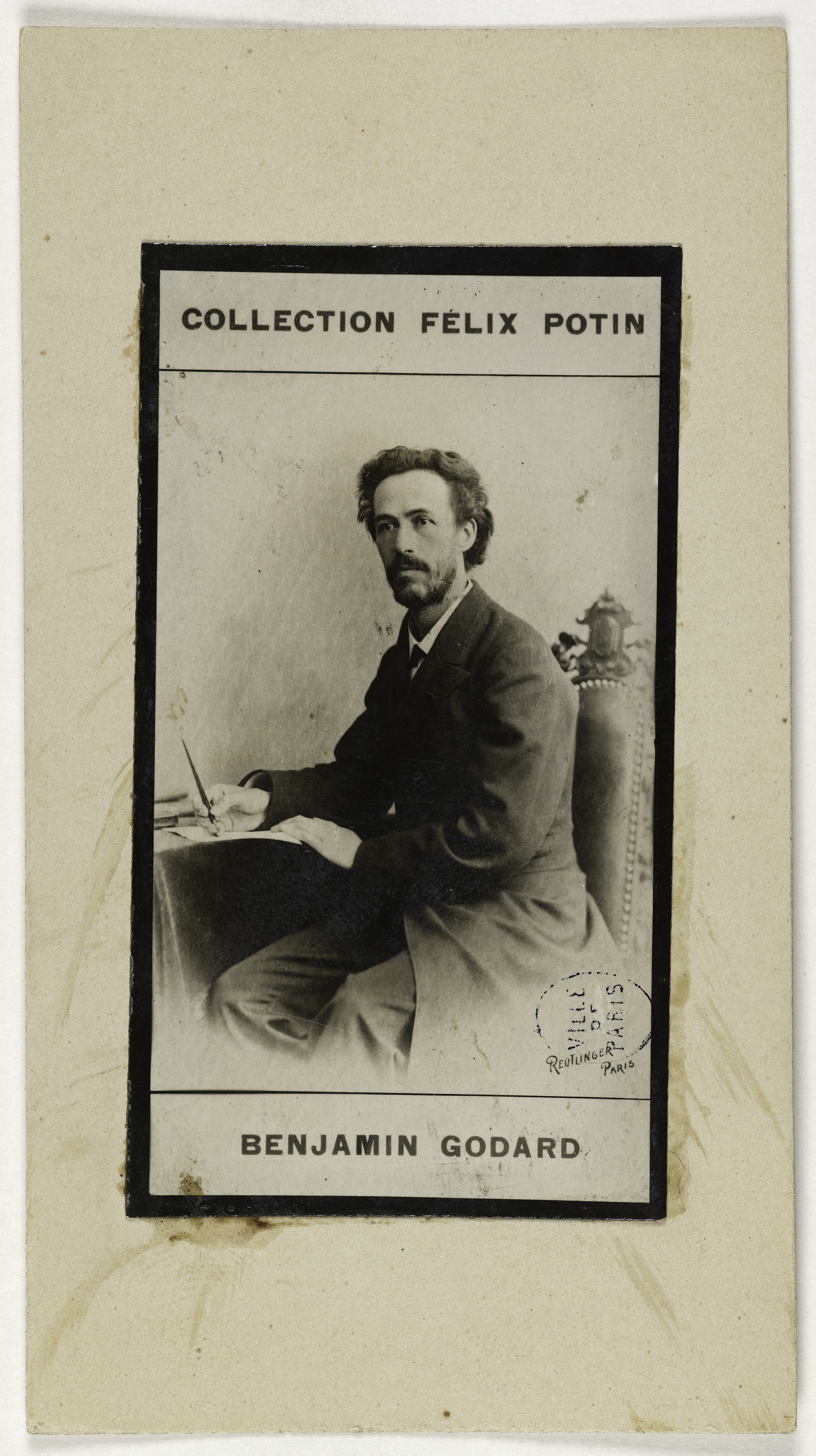Anonyme, Portrait de Godard Benjamin, (1849-1895), (compositeur)