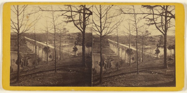 Edward and Henry T. Anthony & Co., View of High Bridge, From the New York Side.