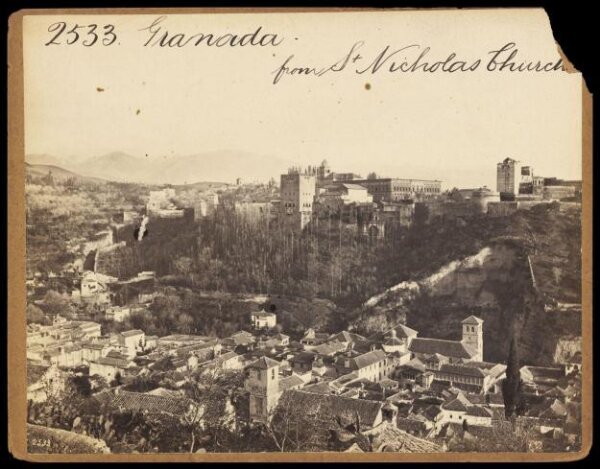 Francis Frith, Granada from St. Nicholas Church