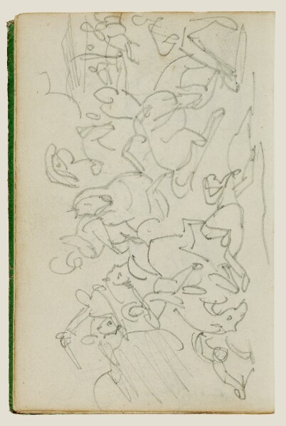 Théodore Géricault, Cavalry battle