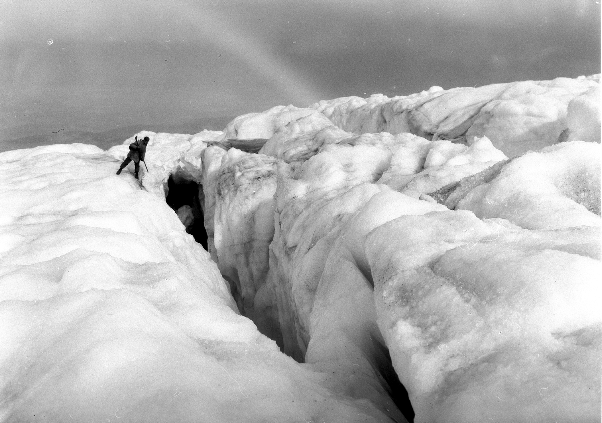 Anders Beer Wilse, Prot: Bergensbanen Hardangerjøkulen Issprekke 11/9