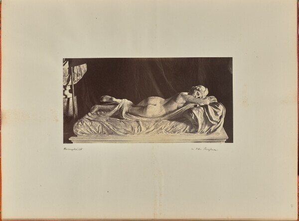 Unknown, [Intersex Person in Villa Borghese]