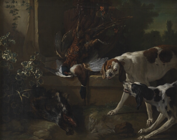 Jean-Baptiste Oudry, Jagthunde og vildt