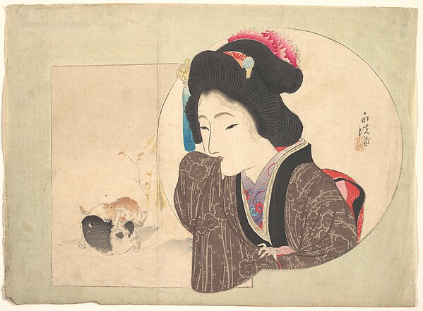 Keisai Eisen, Print