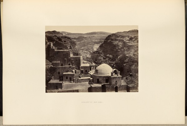 Francis Frith, Convent of Mar-Saba