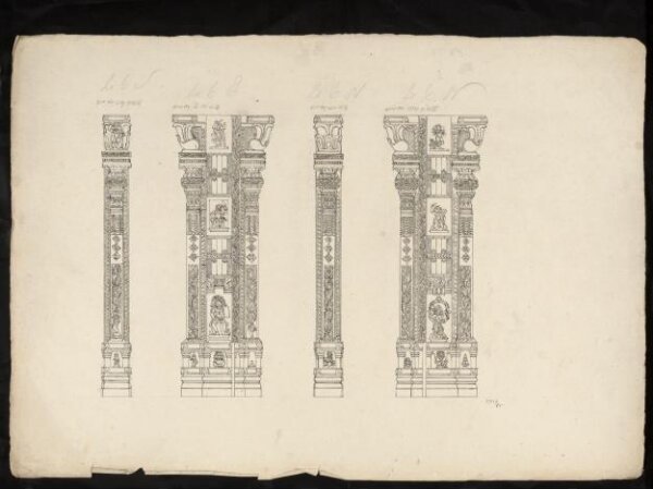 Unknown, Architectural drawing of Tirumala Nayak at Madura,
