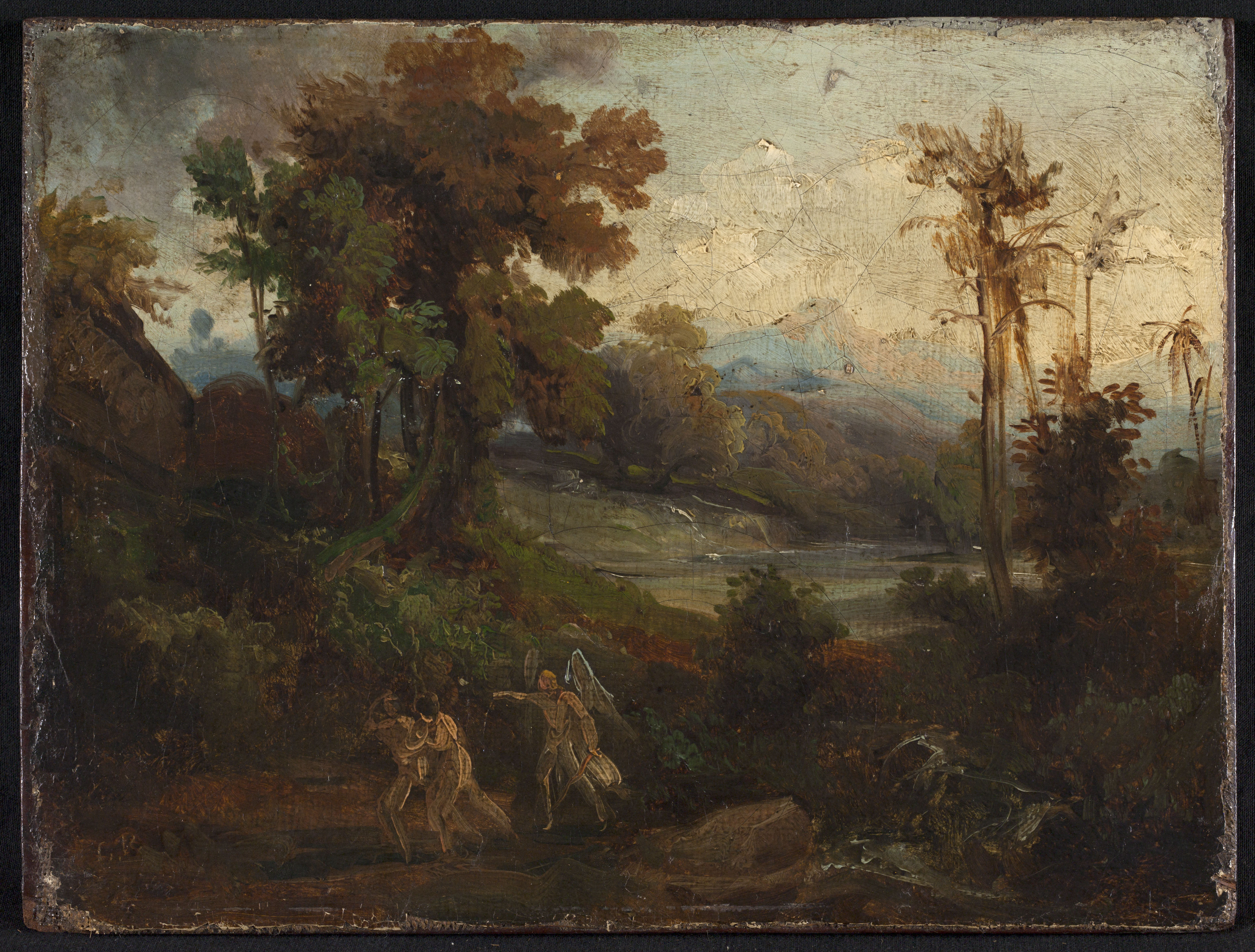 Anonyme, Adam et Eve chassés du Paradis