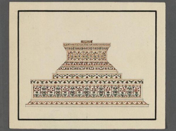 Unknown, Fifteen drawings of Mughal buildings at Agra, Delhi and Lucknow.
