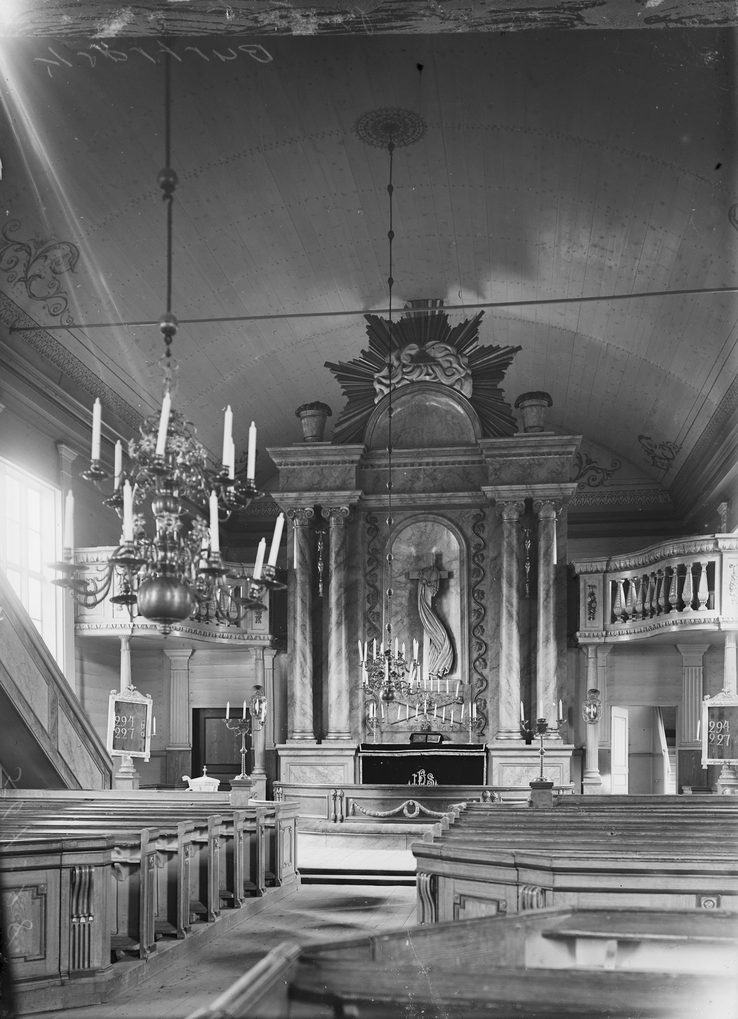 Henrik Cornell, Burträsks gamla kyrka