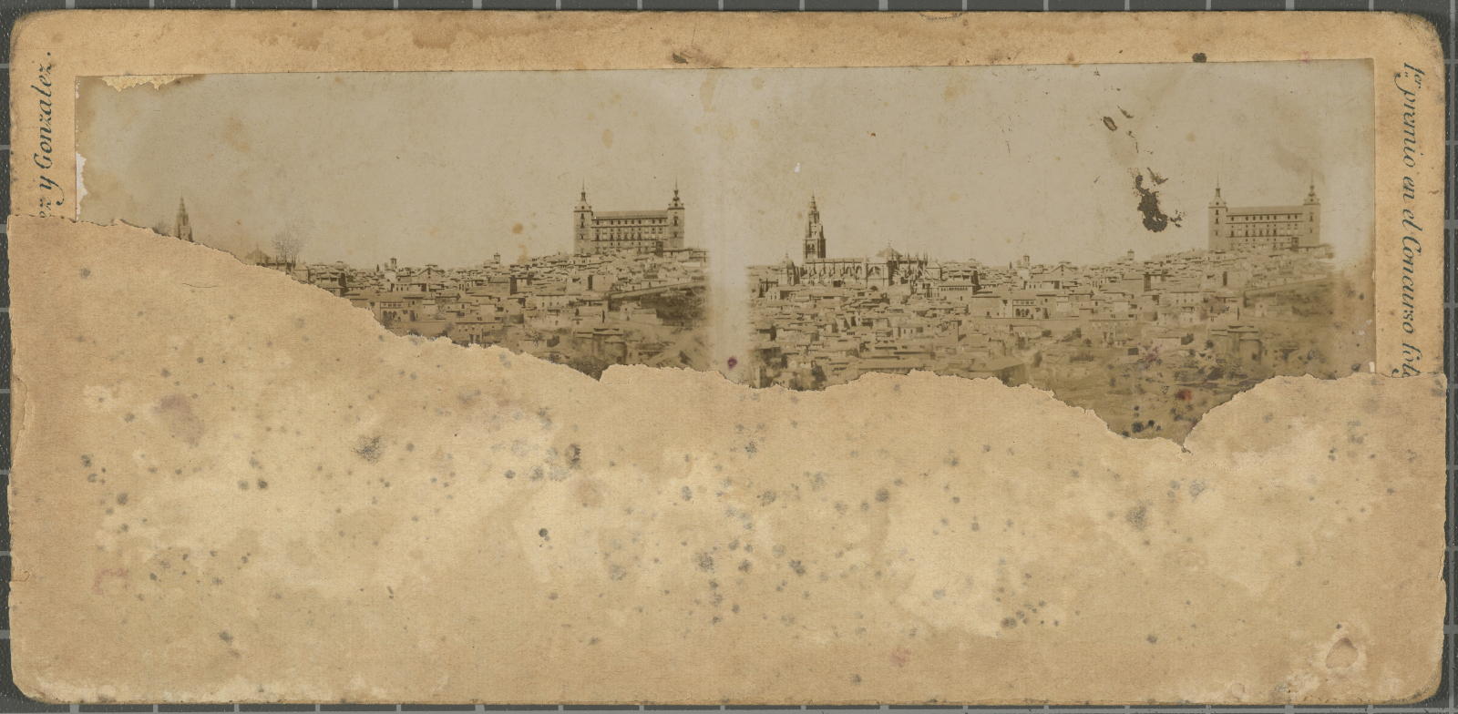 Desconegut, [Vista de la ciutat de Toledo] Fernandez Gonzalez, E