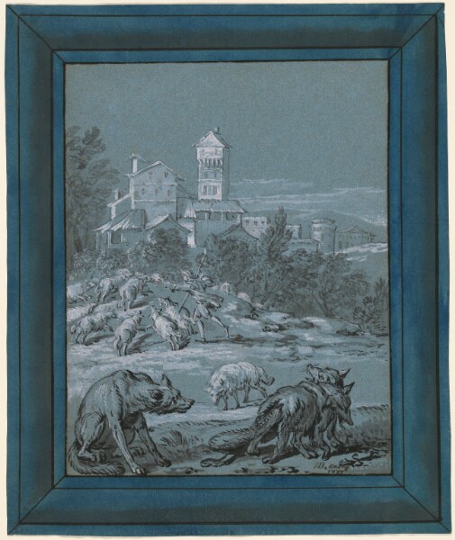Jean-Baptiste Oudry, The Wolf and the Fox