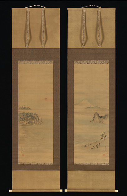 Utagawa Hiroshige, Shichirigahama and Enoshima