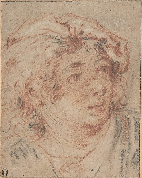 François Boucher, Young Man Wearing a Beret