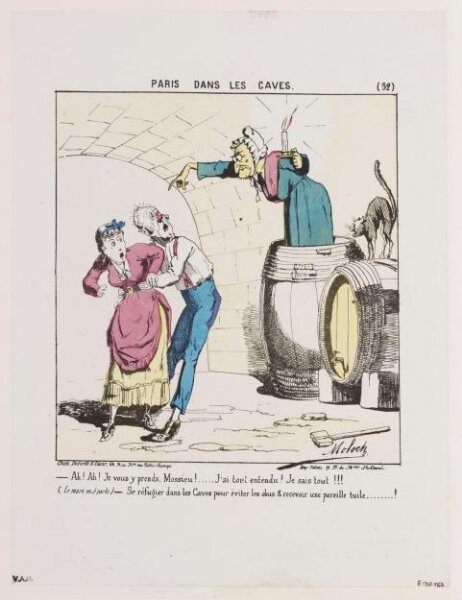 Colomb, B. (Moloch), Paris Dans Les Caves