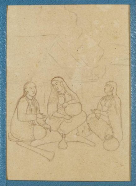 Unknown, Three female ascetics