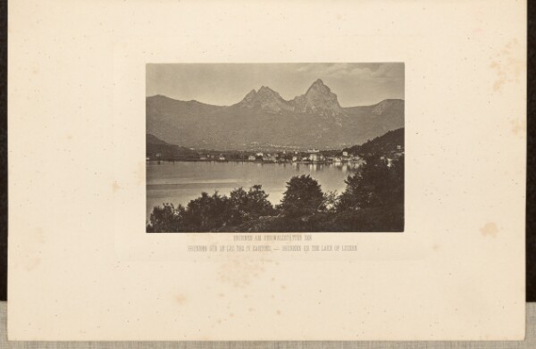 Unknown, Brunnen on the Lake of Lucern
