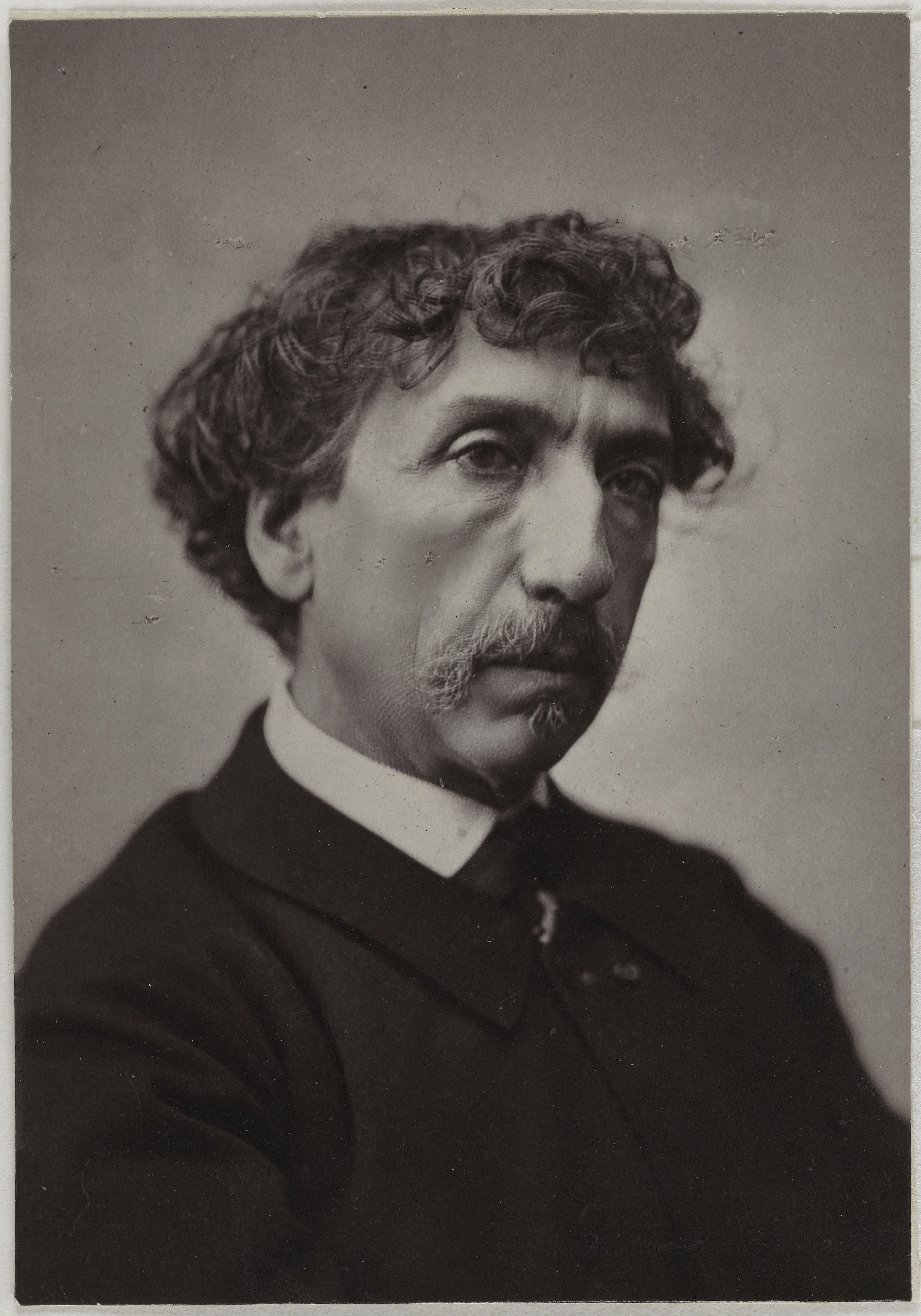 Anonyme, Portrait de Charles Garnier (1825-1898), architecte.