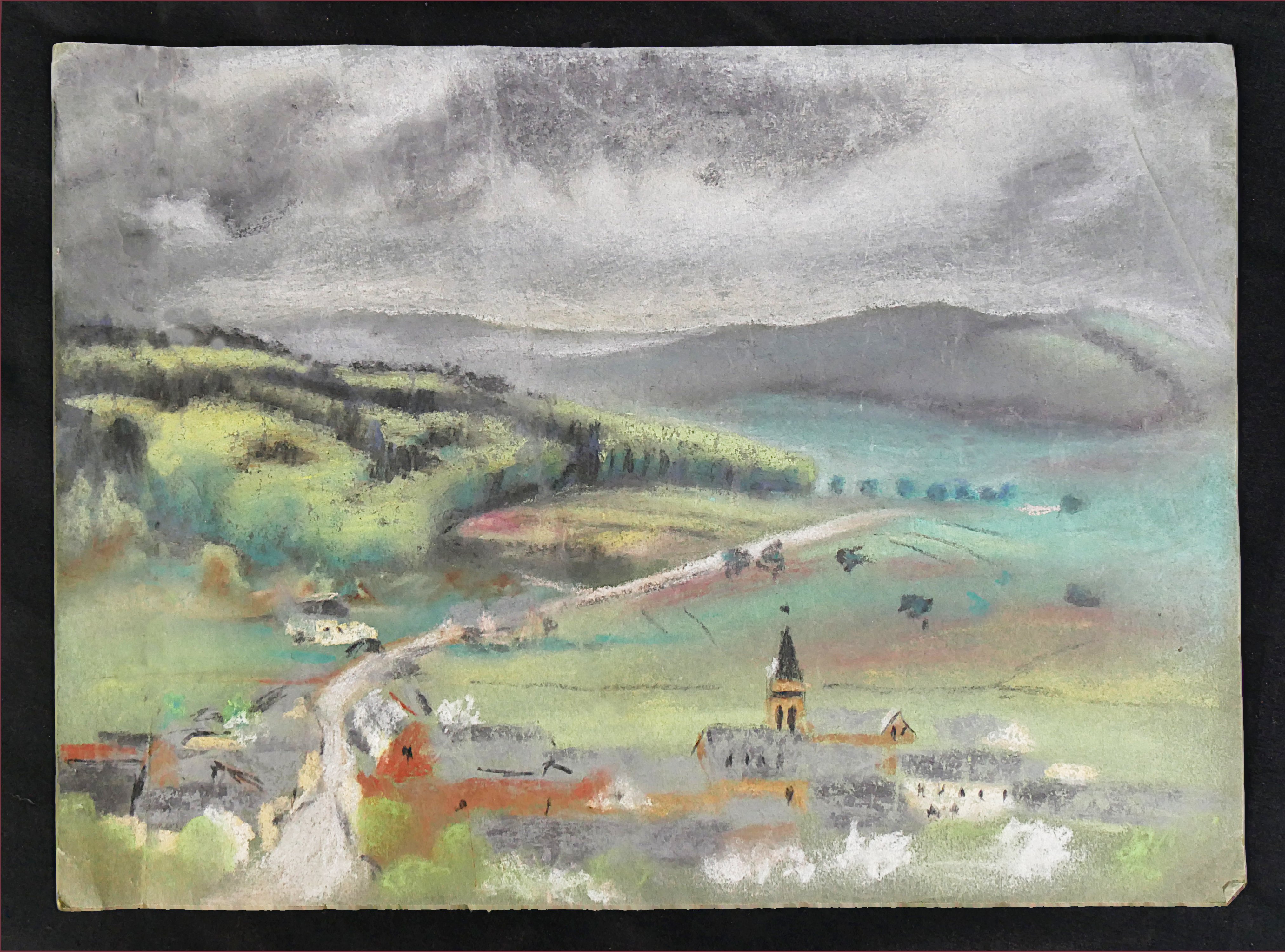 Unknown artist, Gemälde Alt-Konz und die Wiltinger Kupp