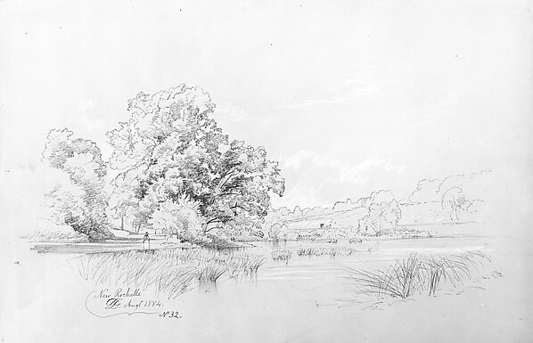 David Johnson, Landscape and Lagoon, New Rochelle