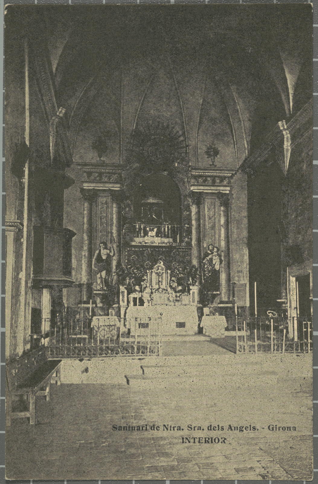 Desconegut, Sanctuary of Ntra. Mrs. de los Ángels.-Girona. Interior