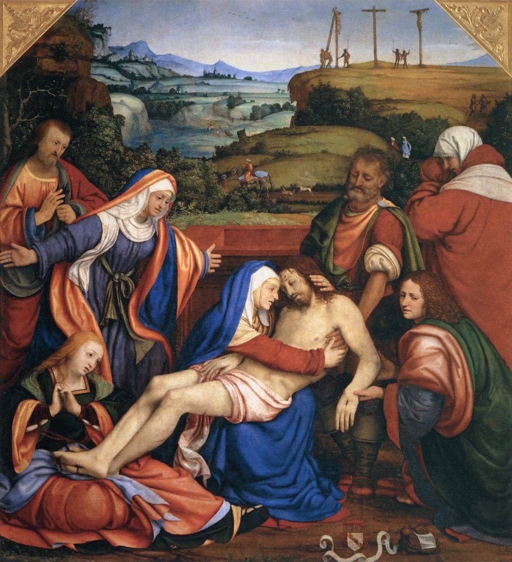 Andrea Solari, Lamentation over the Dead Christ