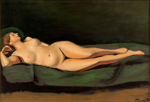 André Derain, Nu au canapé vert