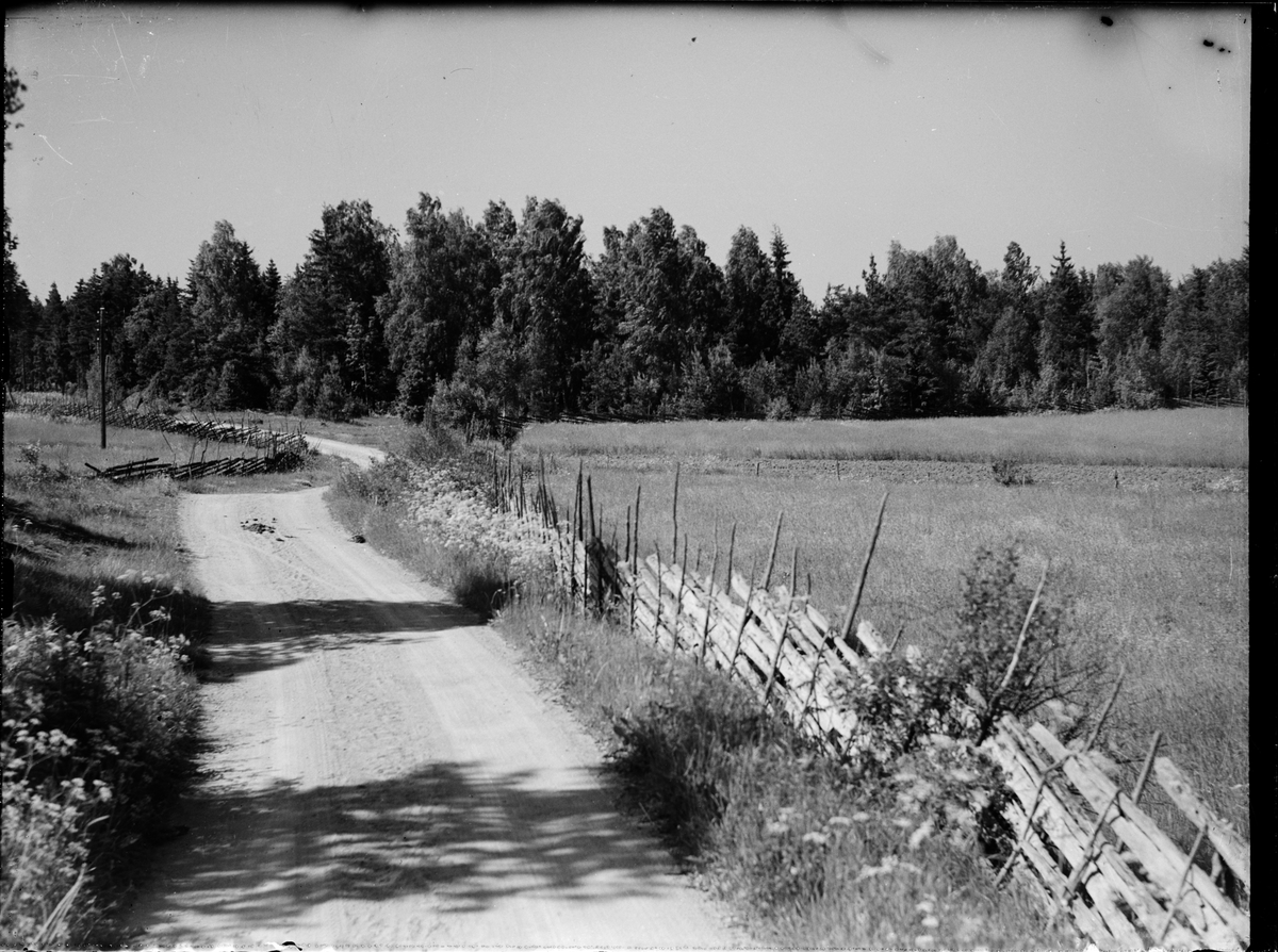 Skötsner-Edhlund, Vägen från Sandika mot Östhammar, Uppland