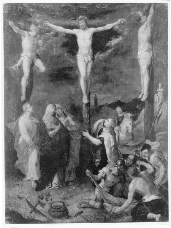Frans Francken the Younger, Christus am Kreuz