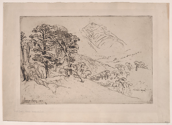Sir Francis Seymour Haden, Scotch Firs, Inveroran
