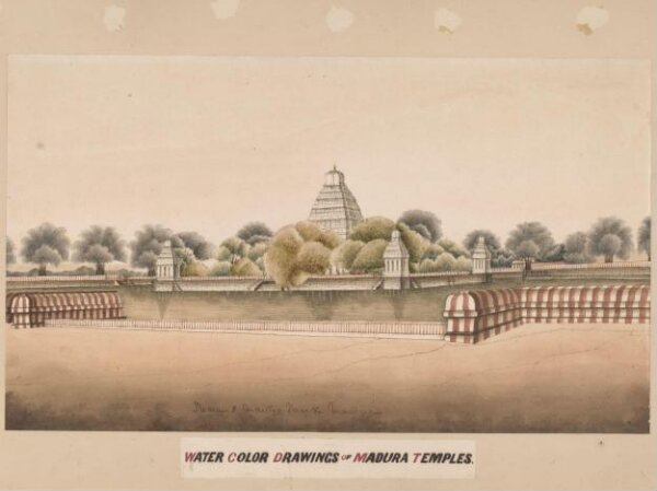 Unknown, Temple and Raja Tirumala Nayak's water tank