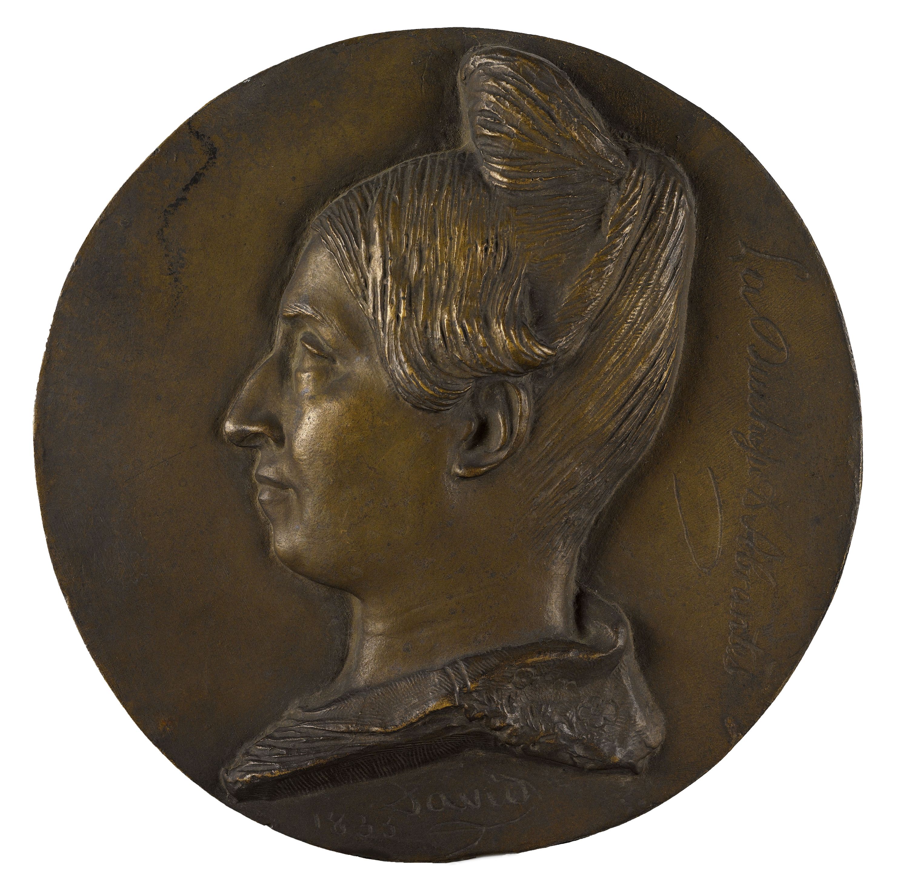 David d'Angers, Portrait de Laure Saint-Martin Permon, duchesse d'Abrantes (1784-1838)