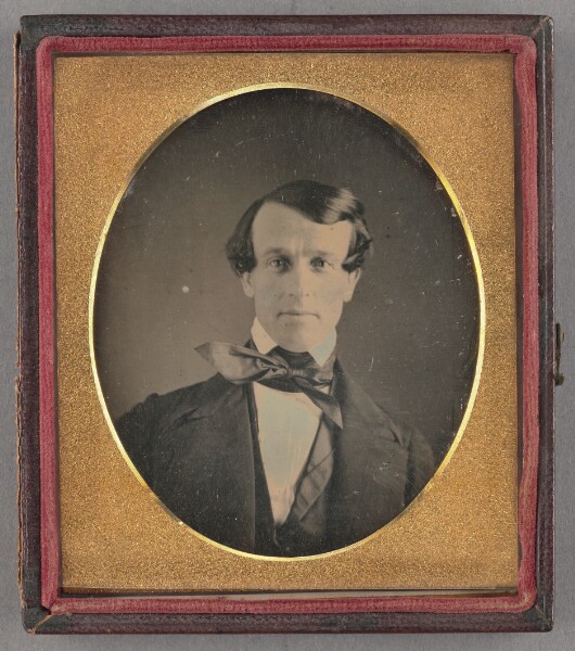 Unknown, [Portrait of a Man with Askewed Bow Tie]