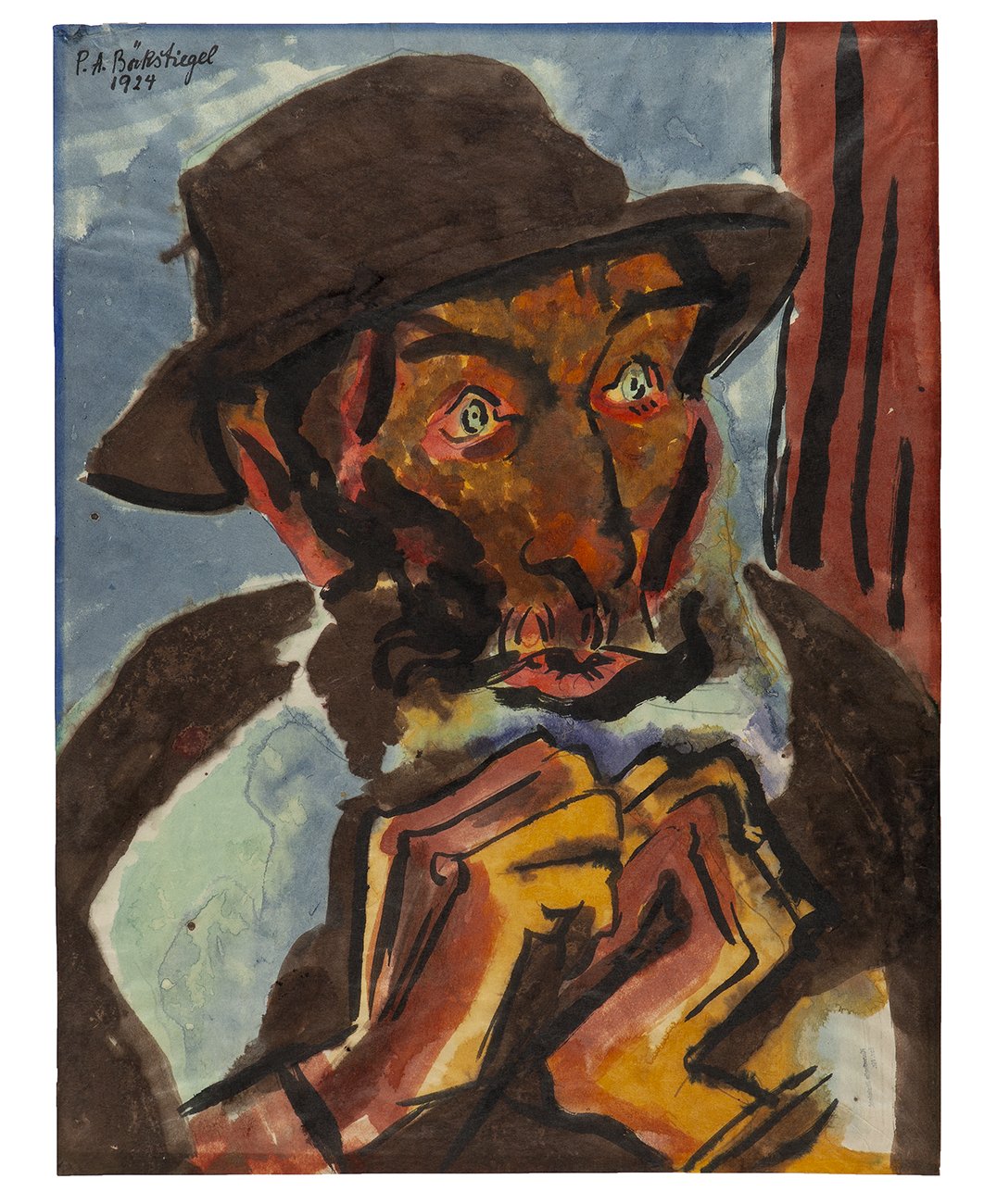 Unknown artist, Thorlümke (Hände am Kinn)