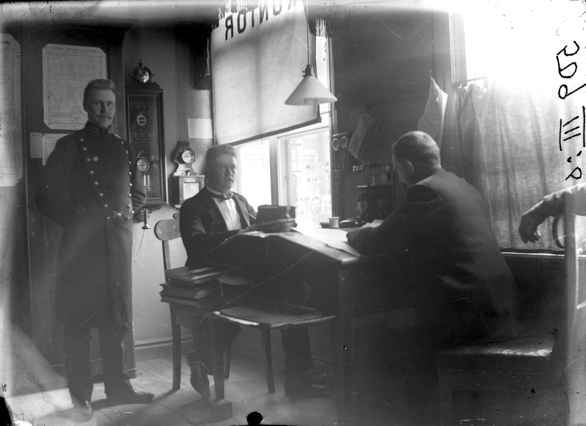 Ellert Johan Viktor Sörman, The police guard tower. Photographer E Sörman.