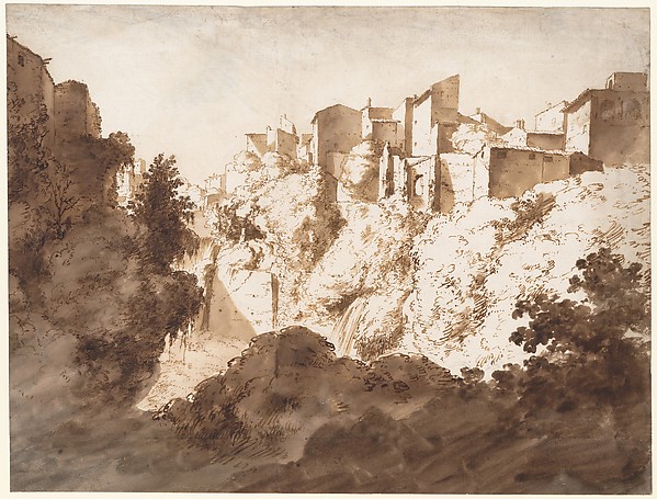 Bartholomeus Breenbergh, View of Tivoli