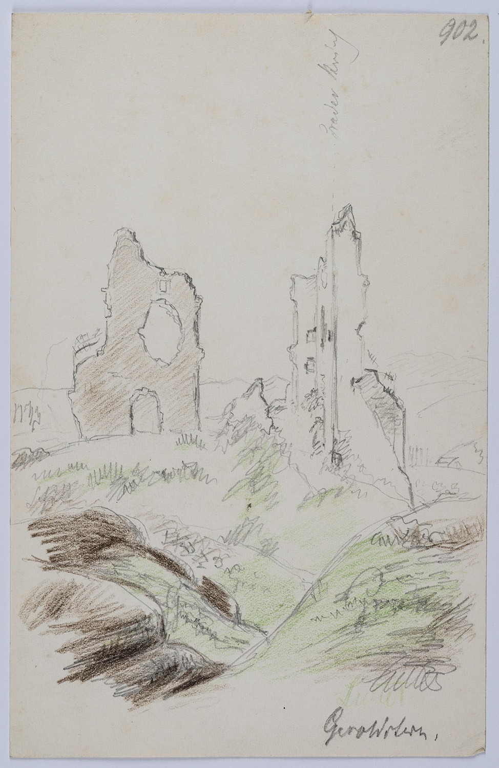 Rudolf Lutter, Gerolstein (Rheinland): Burg Gerolstein