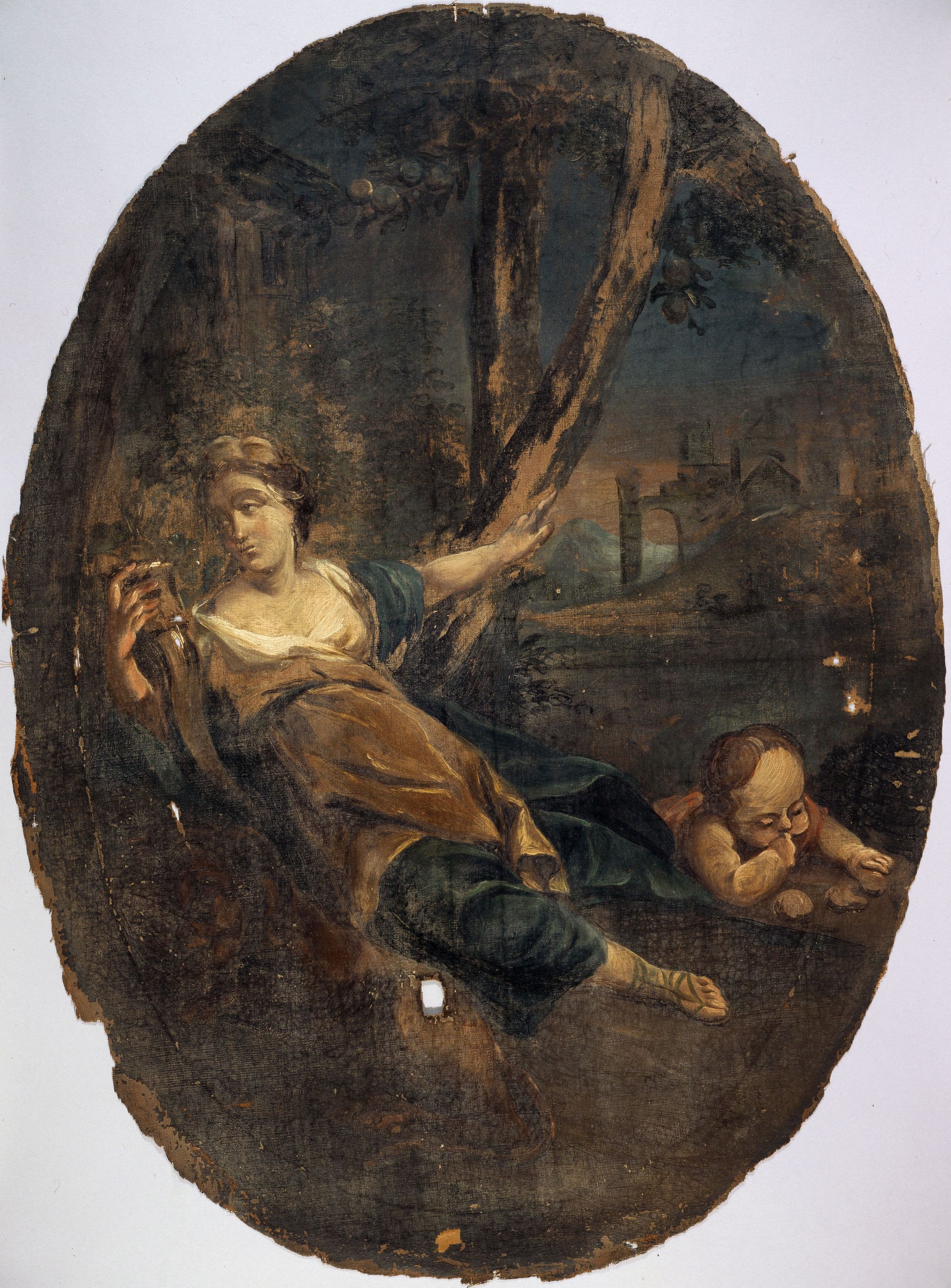 Anonyme, Cybèle. Décor pour un hôtel de la rue des Bernardins, actuel 5ème arrondissement.